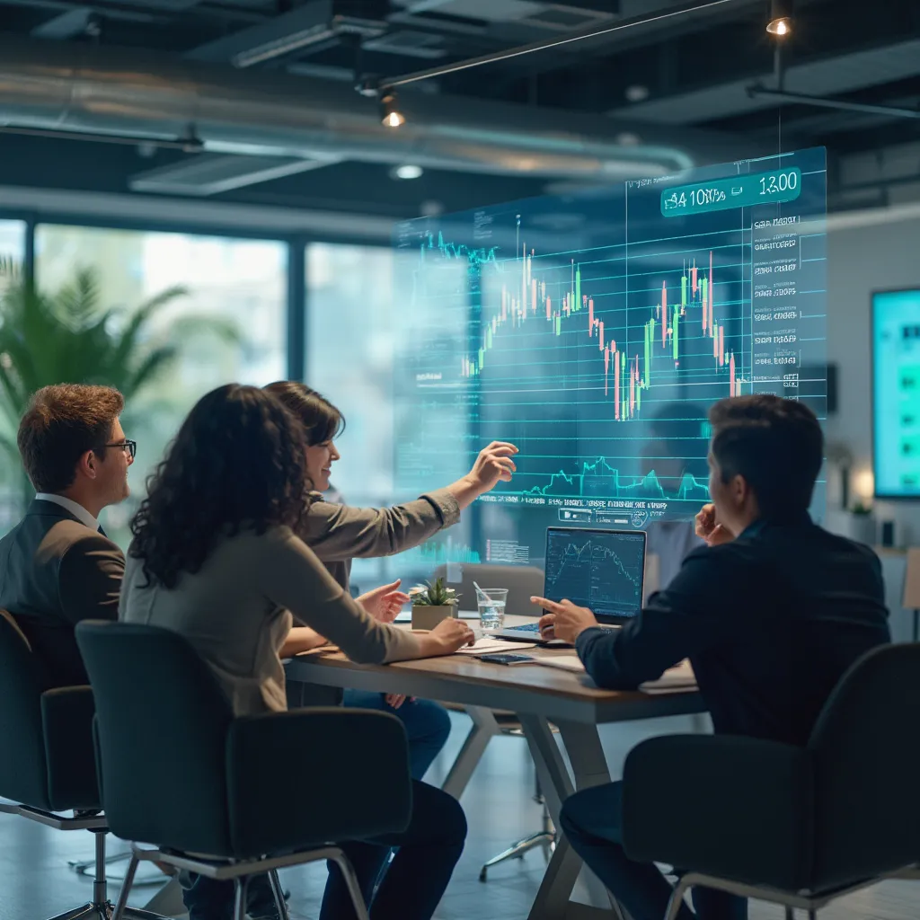 Equipo de InversionesMX discutiendo estrategias financieras